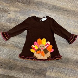 Emily Rose Sz 3T Thanksgiving Turkey Top!